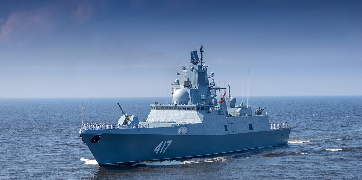 В Северодвинск прибыл фрегат «Адмирал Горшков»